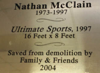 Ultimate Sports Dedication Plaque at Coolidge Middle School